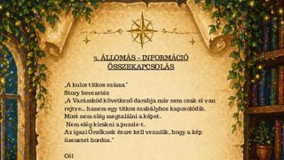 3. ÁLLOMÁS –feladatleírás - 3-4. osztály